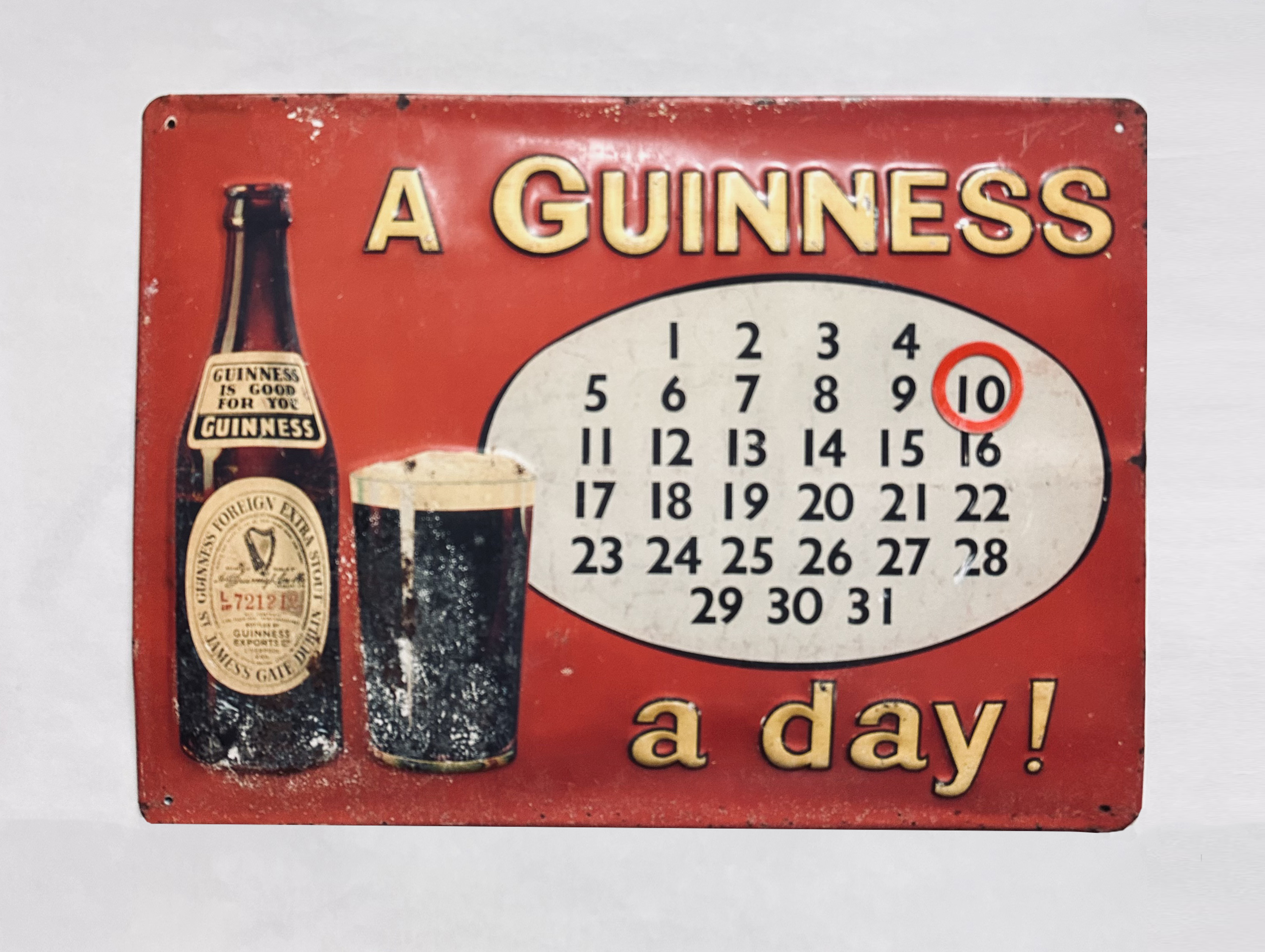Guinness Calendar