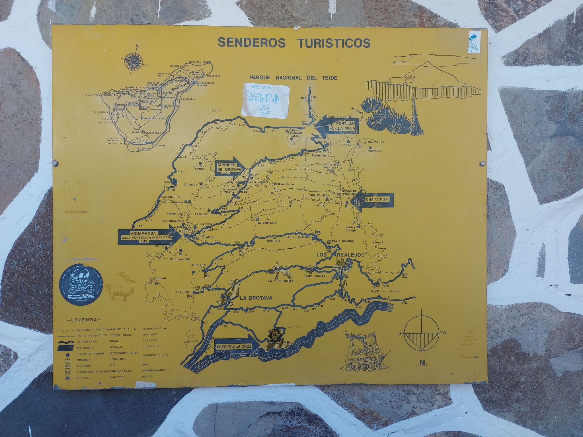 Senderos Tenerife