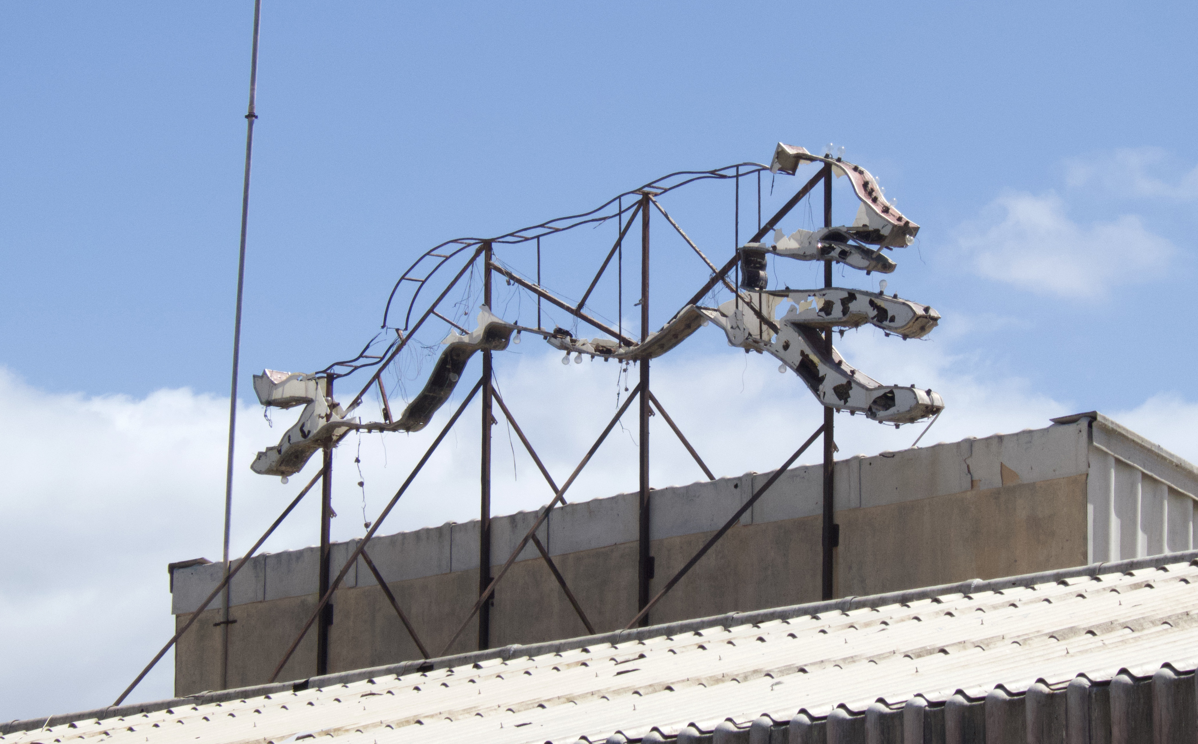 Galgo gigante - Canódromo Gran Canaria